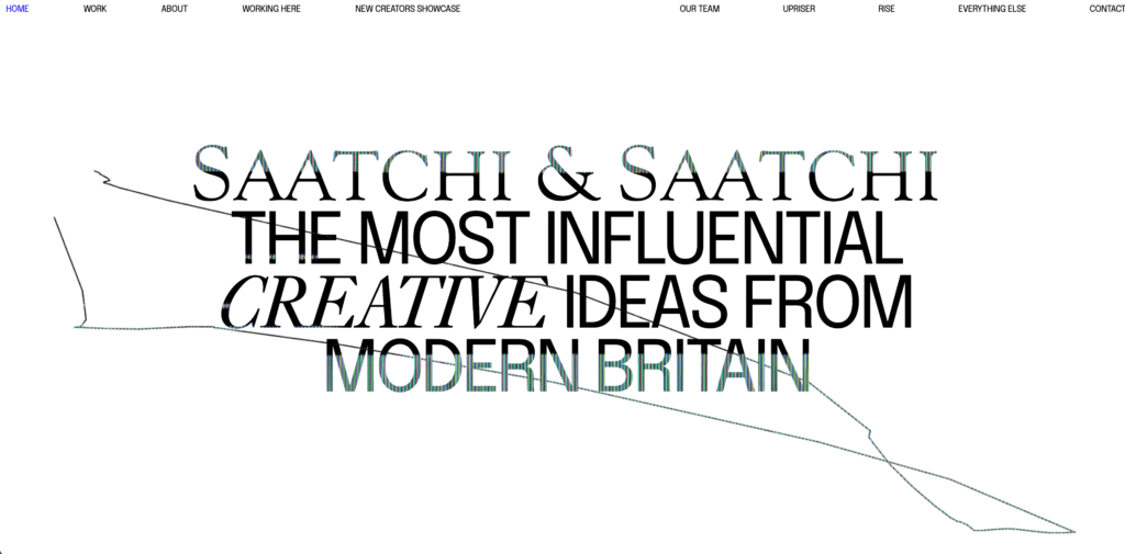 Saatchi & Saatchi Homepage