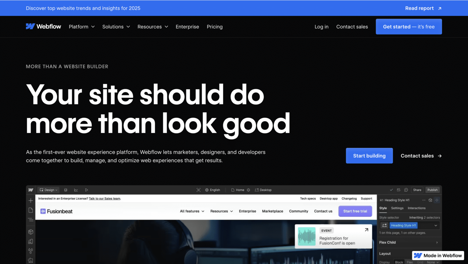 Best SaaS Websites Updated for 2025 | SaaS Website Examples